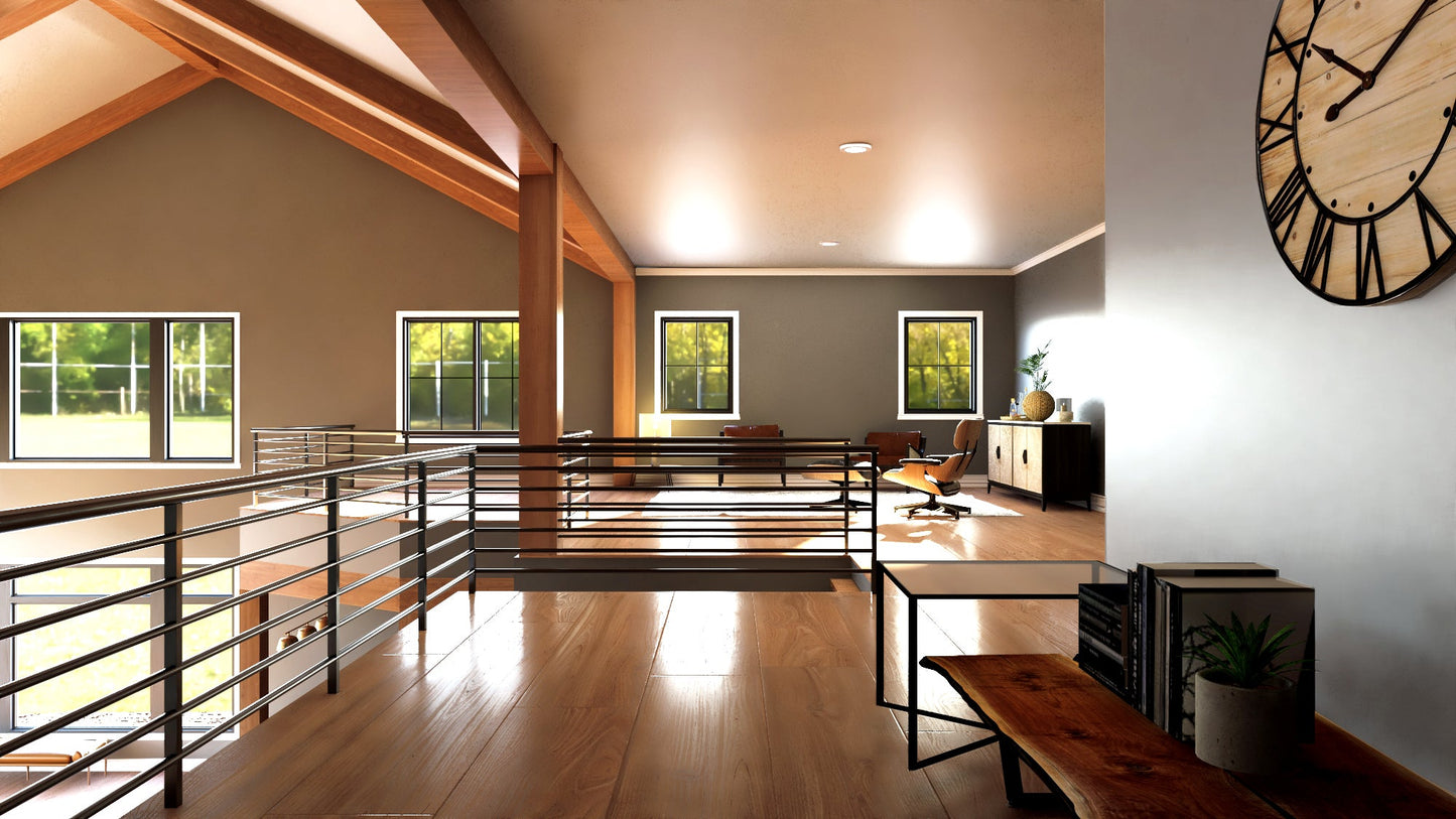 BG-20017 Beckett Barndominium House Plan