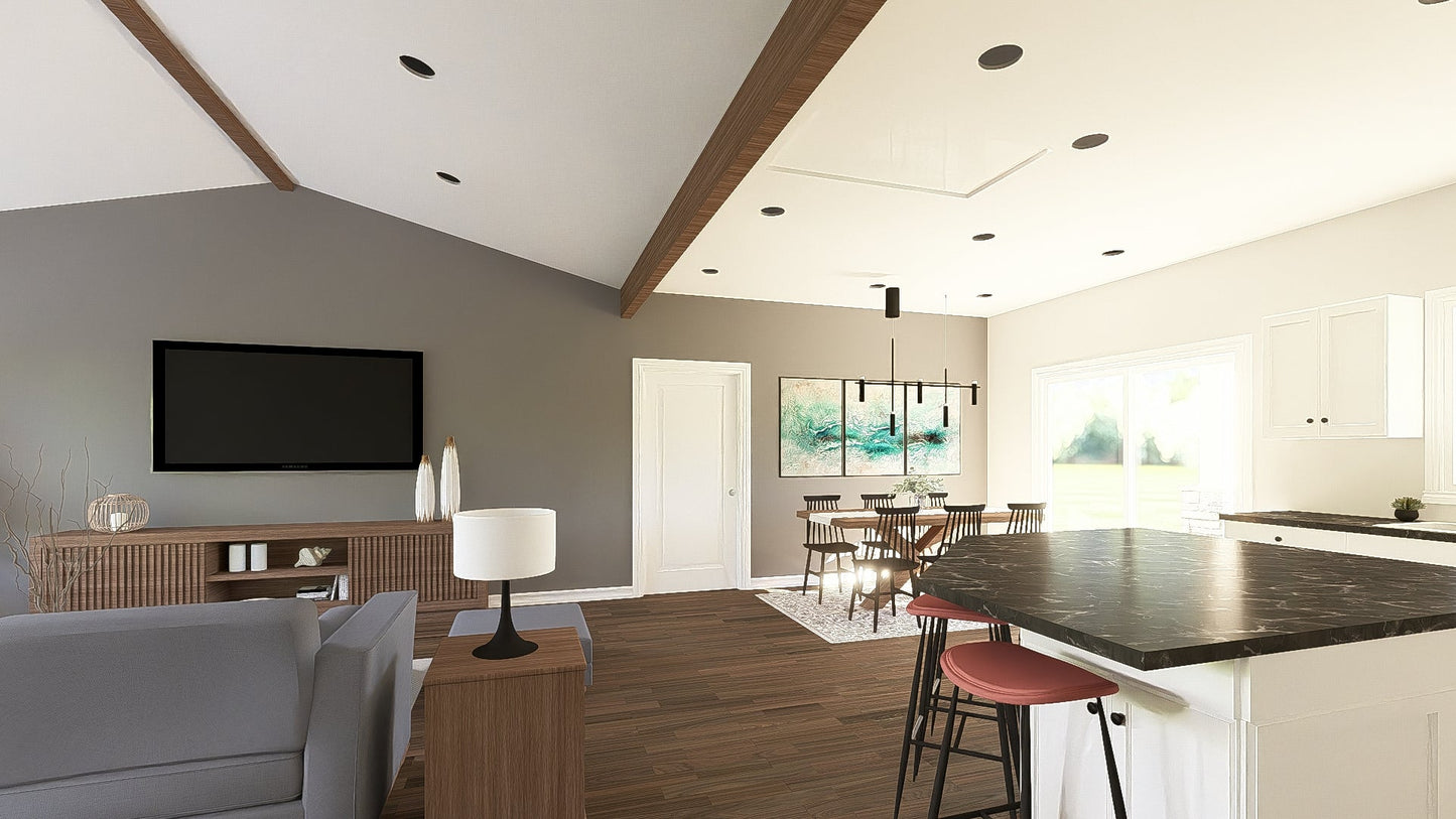 BG-20021 Northwood Barndominium House Plan
