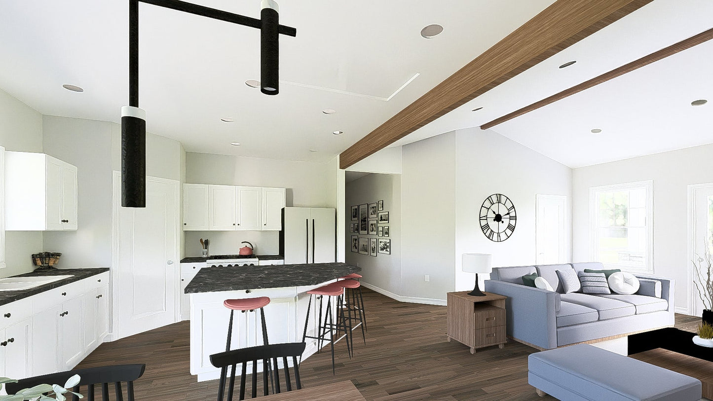 BG-20021 Northwood Barndominium House Plan
