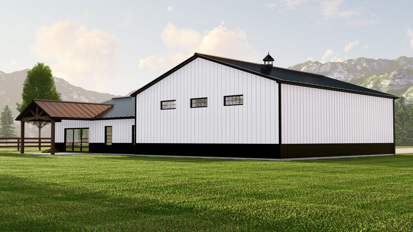 BG-20026 Whitman Barndominium House Plan