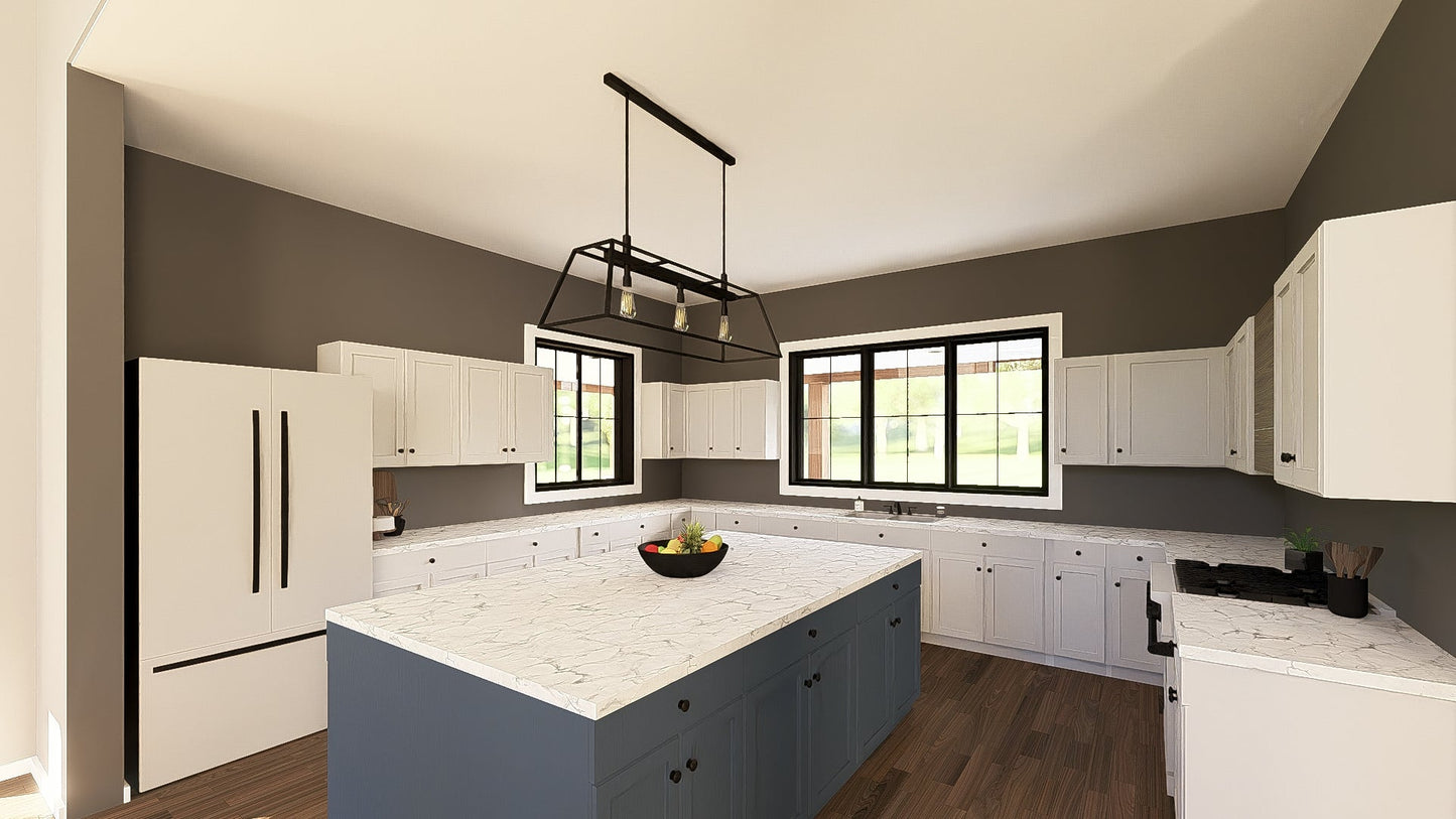 BG-20031 Havenwood Barndominium House Plan