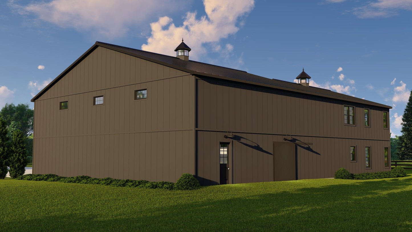 BG-20041 Hawthorne Barndominium House Plan