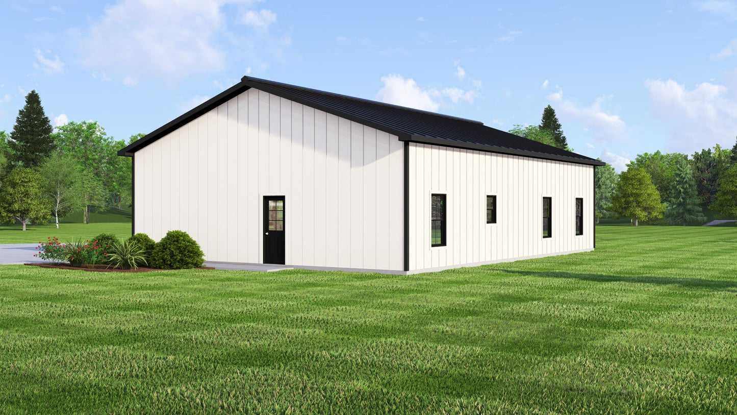 BG-20053 Marlowe Barndominium House Plan