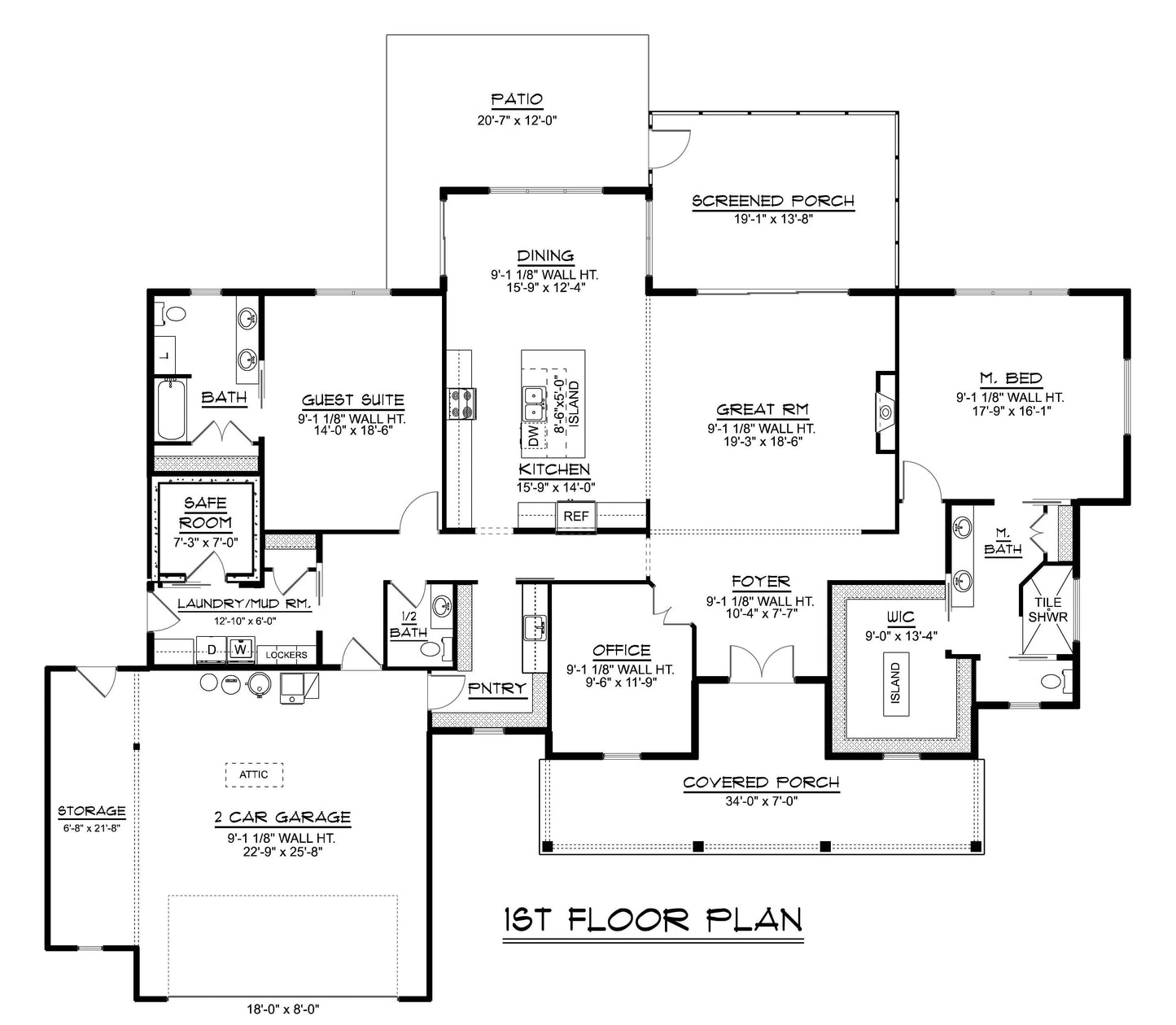 BG-20064 Easton Barndominium House Plan
