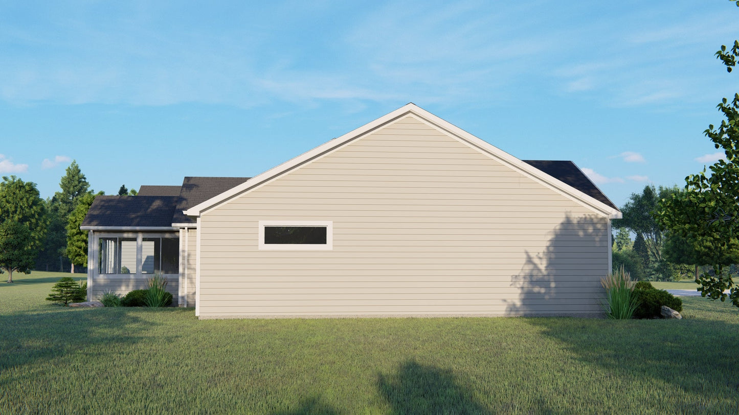 BG-20072 Hudson Barndominium House Plan