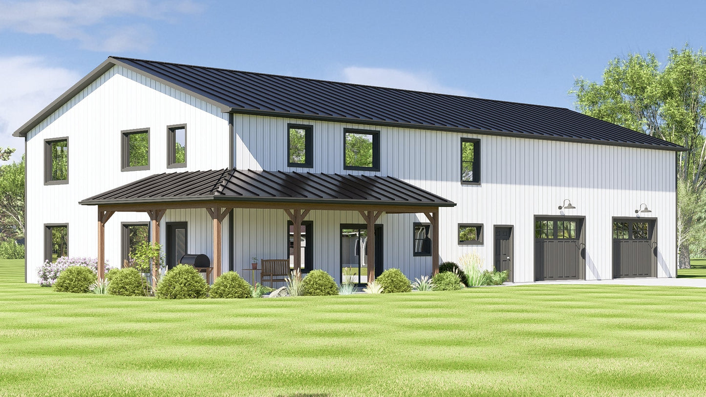 BG-20087 Anne Barndominium House Plan