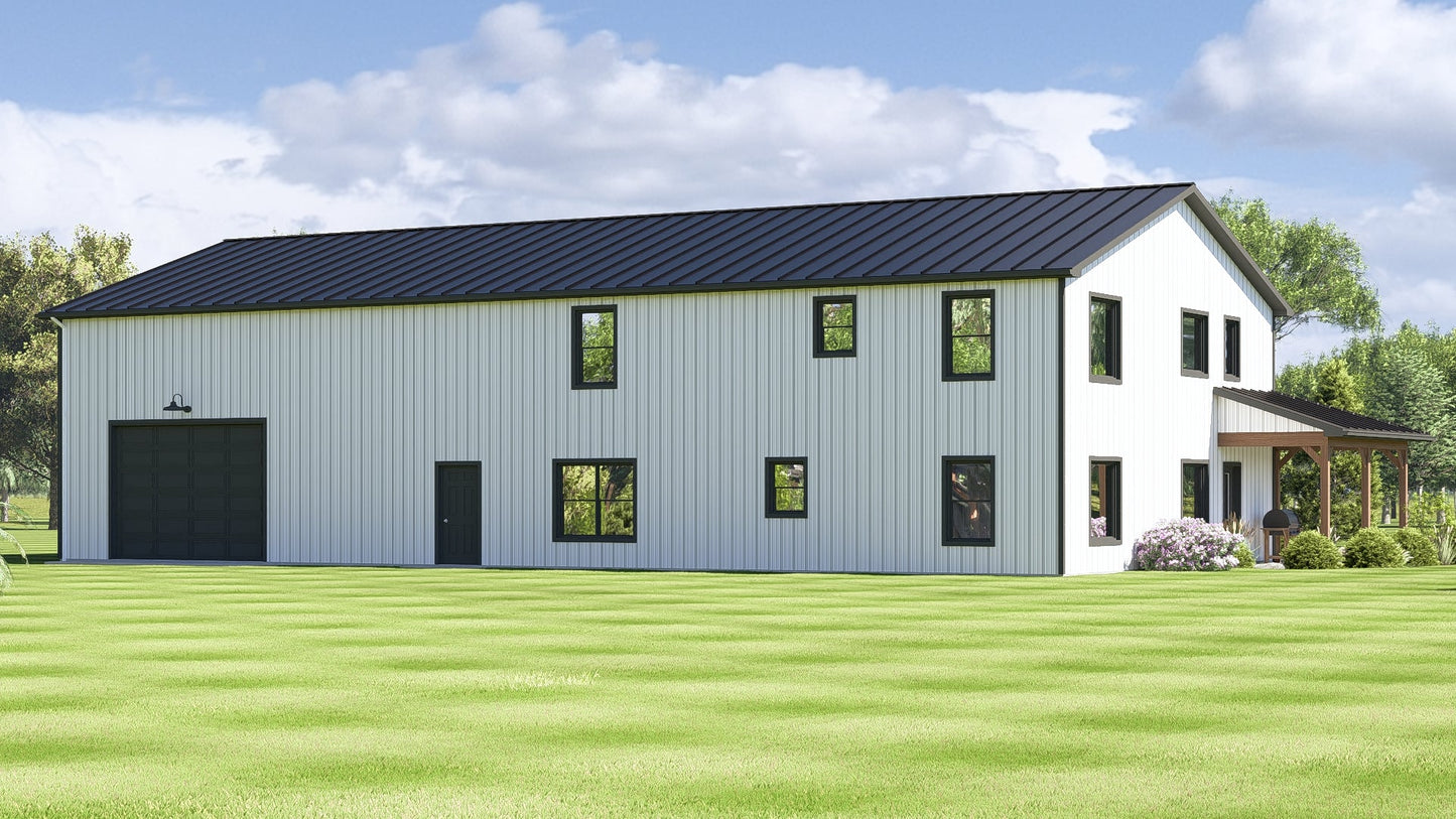 BG-20087 Anne Barndominium House Plan