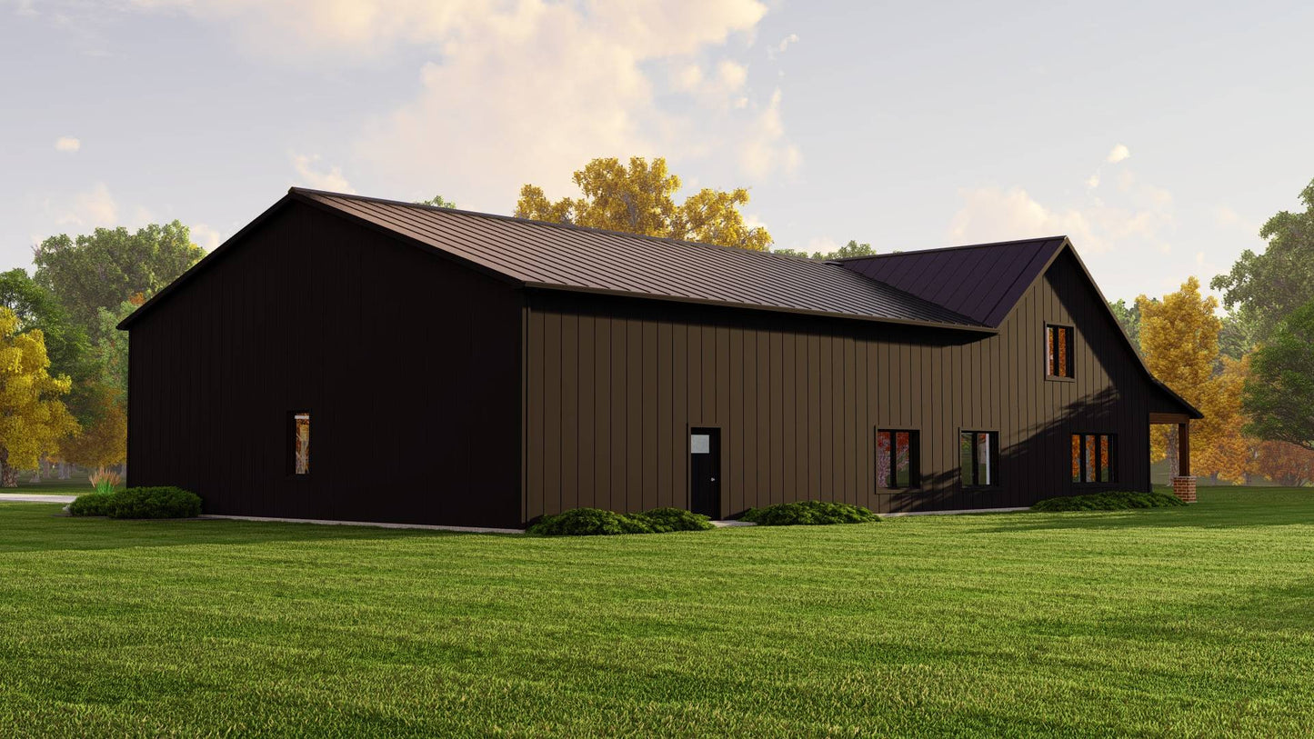 BG-20090 Palmer Barndominium House Plan