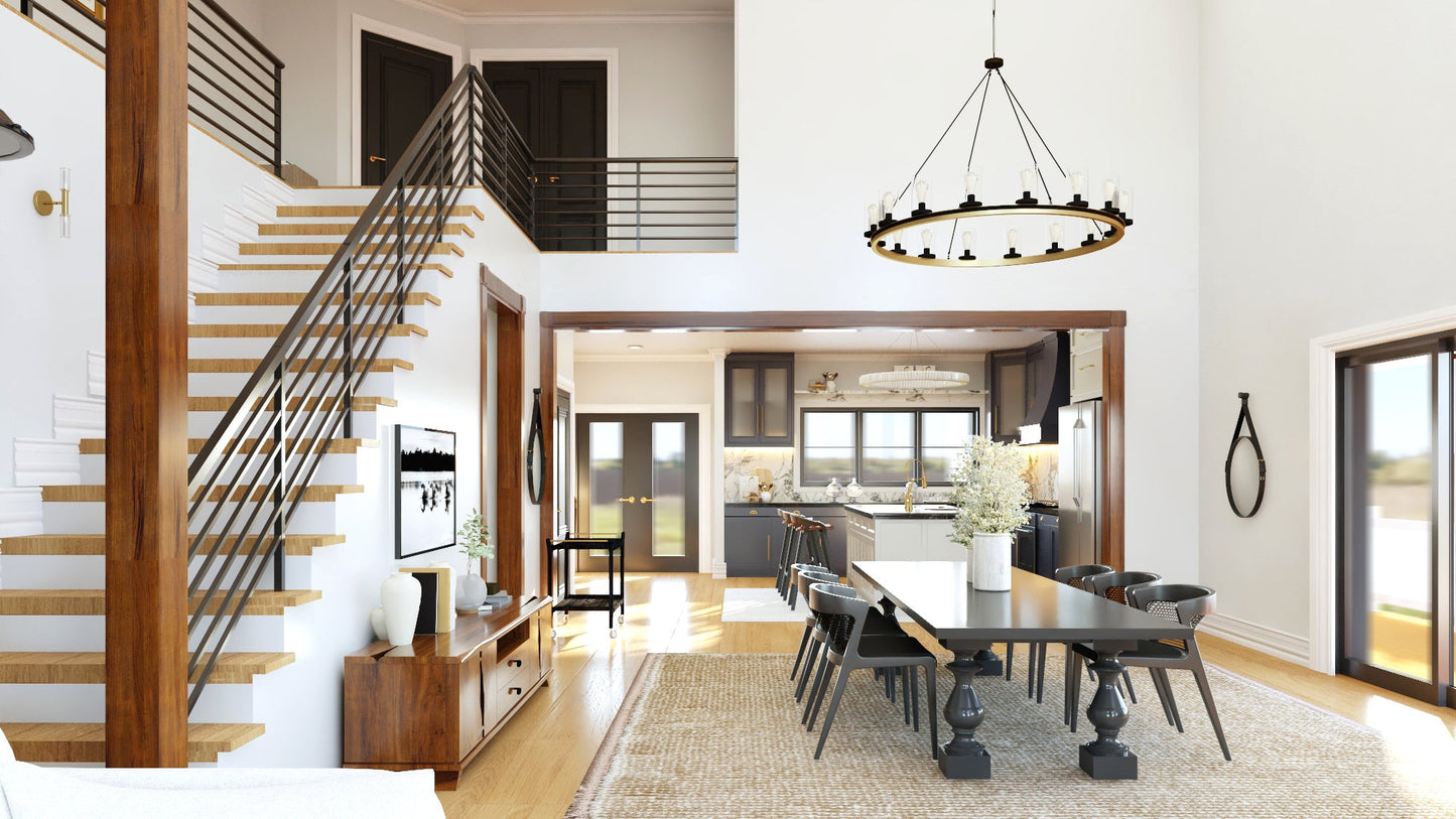BG-20097 Colby Barndominium House Plan