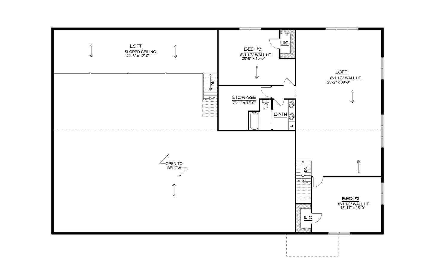BG-20100 Carmel Barndominium House Plan