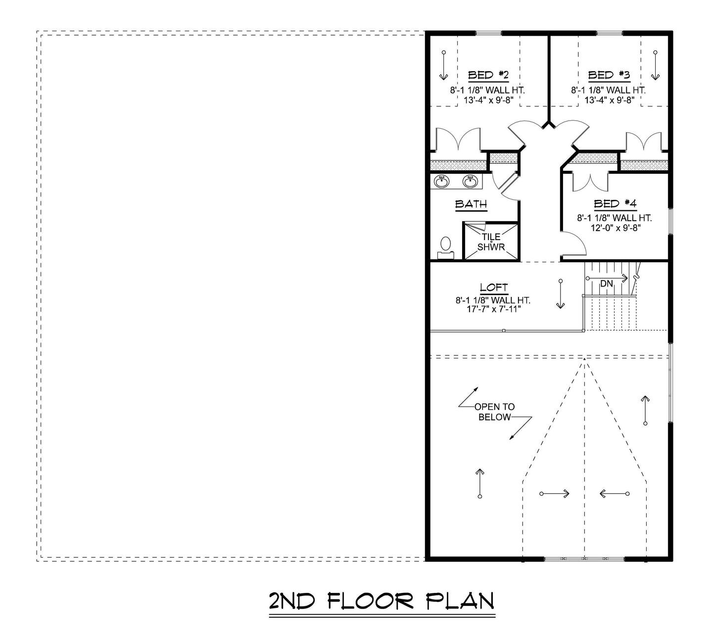BG-20103 Matilda Barndominium House Plan