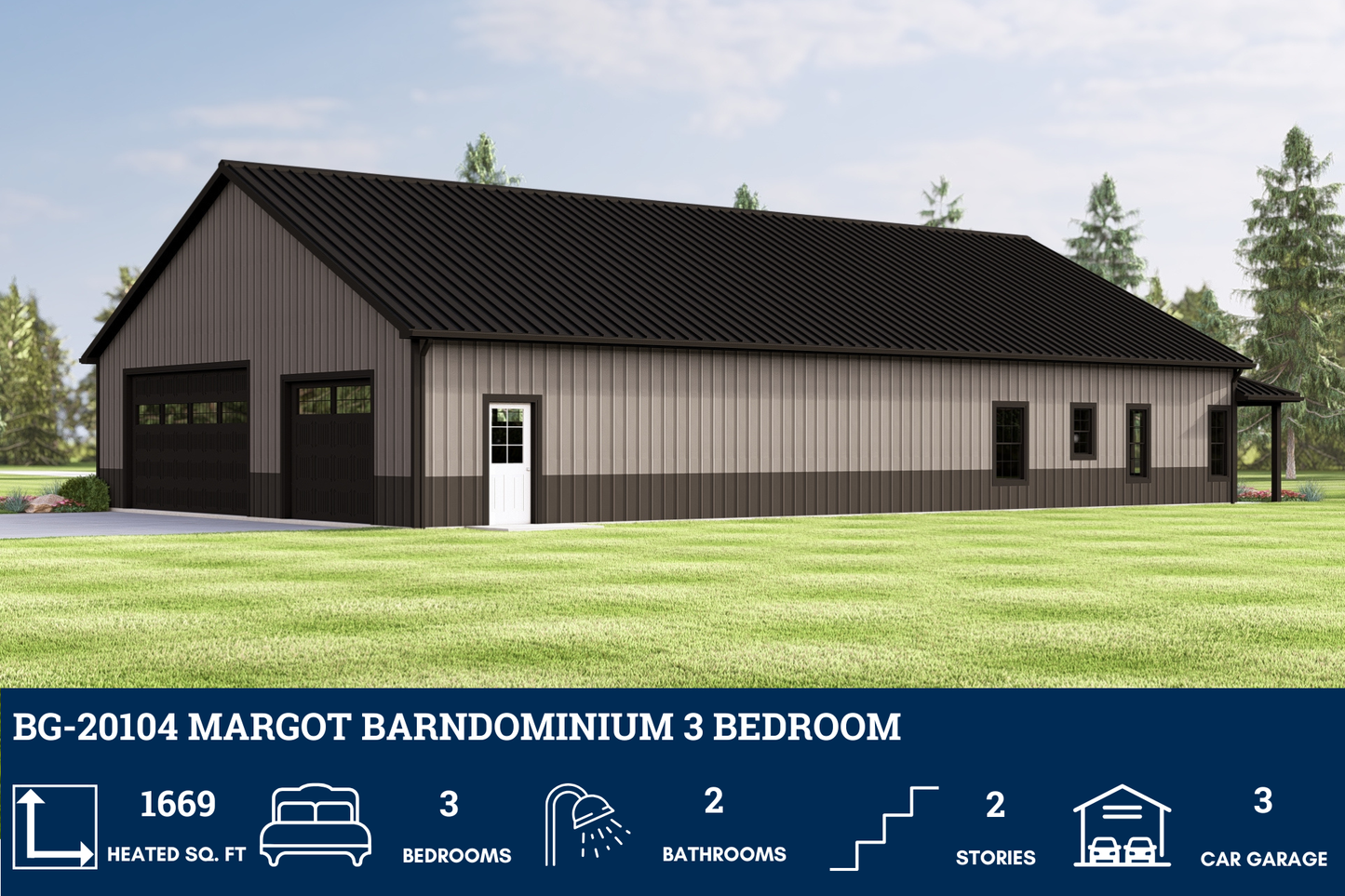 BG-20104 Margot Barndominium House Plan