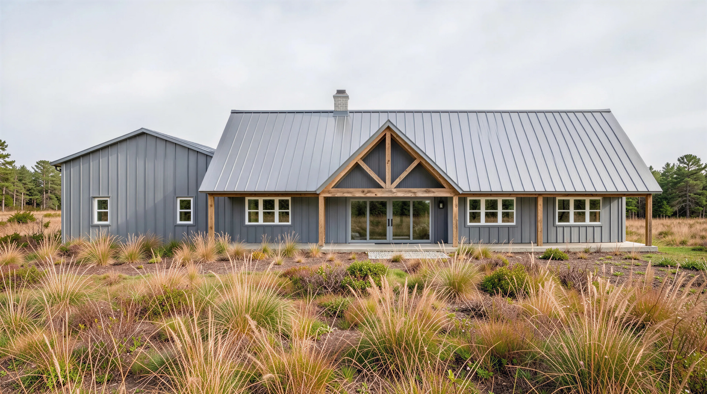 BP-2001-T Trevor Modern Farmhouse Plan