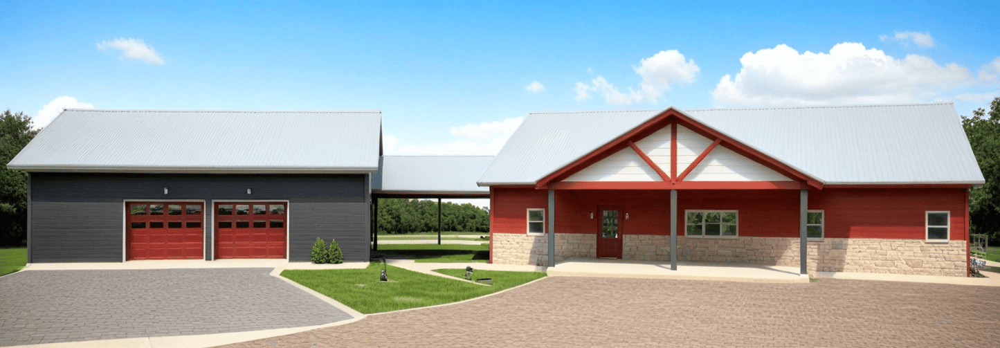 CDD-4101 Haven Barndominium House Plan