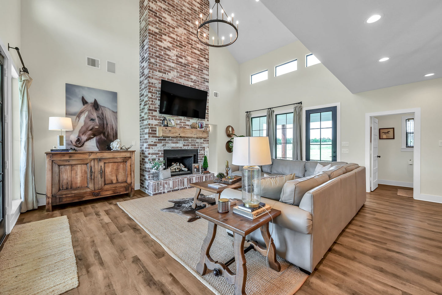 LS-42002 Dobbin Barndominium House Plan