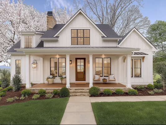 FH-00102 Ericson Modern Farmhouse Plan