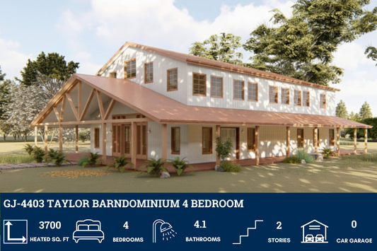 GJ-4403 Taylor Barndominium House Plan