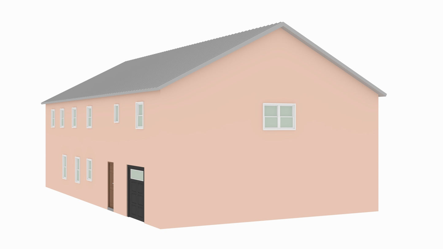HC-24008-M Marcellus Barndominium House Plan
