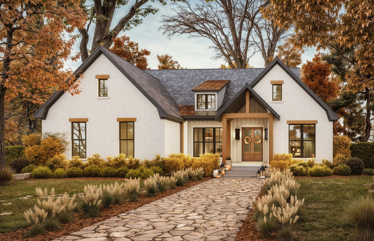 HPZ-26002 Cami Modern Farmhouse Plan