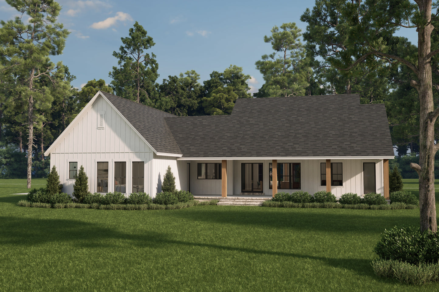 HPZ-26007 Jill Modern Farmhouse Plan