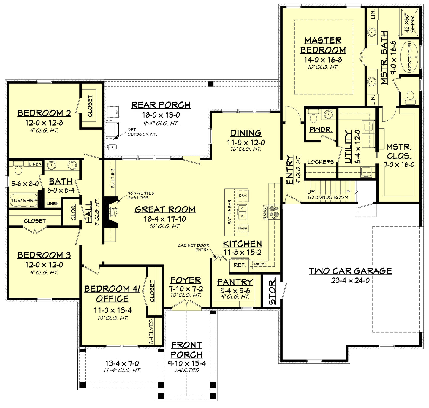HPZ-26009 Patrick Modern Farmhouse Plan