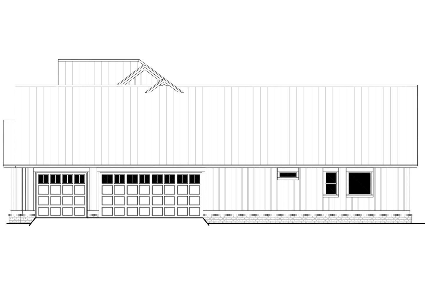 HPZ-26012 Scott Modern Farmhouse Plan