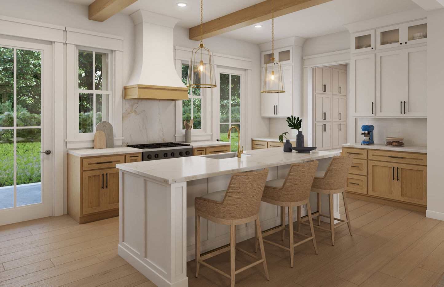 HPZ-26014 Trent Modern Farmhouse Plan