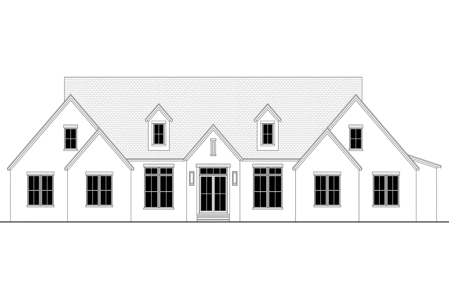 HPZ-26015 Megan Modern Farmhouse Plan