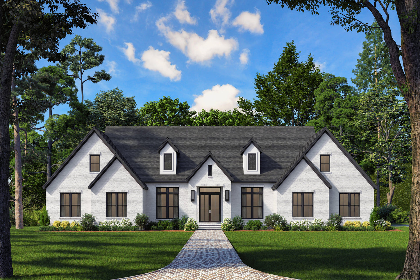 HPZ-26015 Megan Modern Farmhouse Plan
