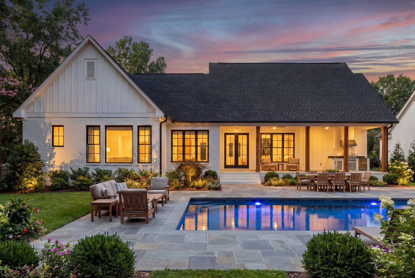 HPZ-26021 Dave Modern Farmhouse Plan