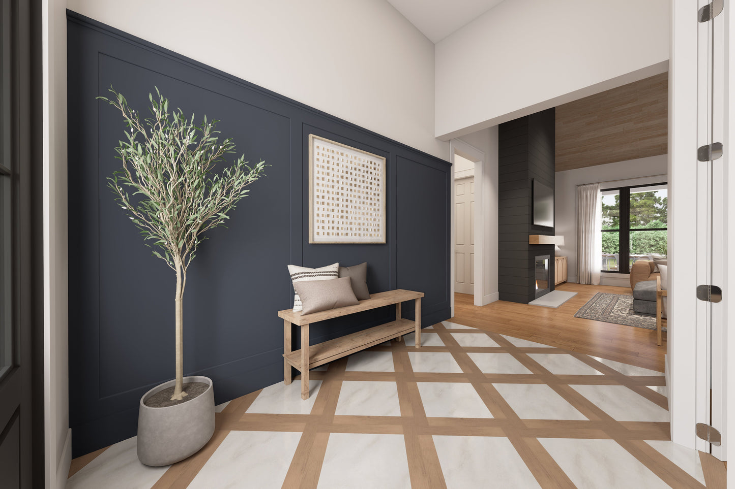 HPZ-26021 Dave Modern Farmhouse Plan
