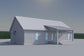 HPZ-26023 Clara Modern Farmhouse Plan