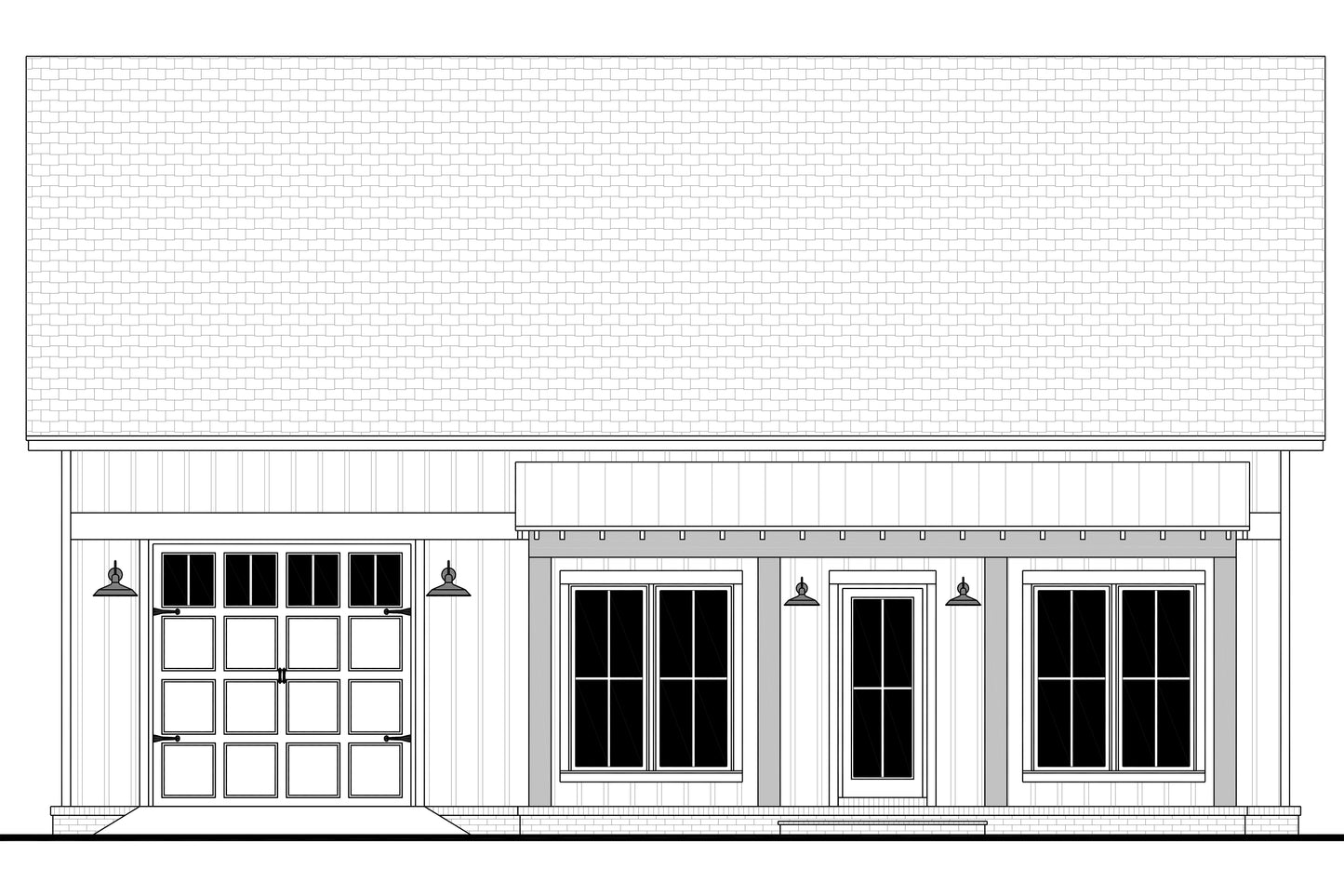 HPZ-26028 Braxton Farmhouse Plan