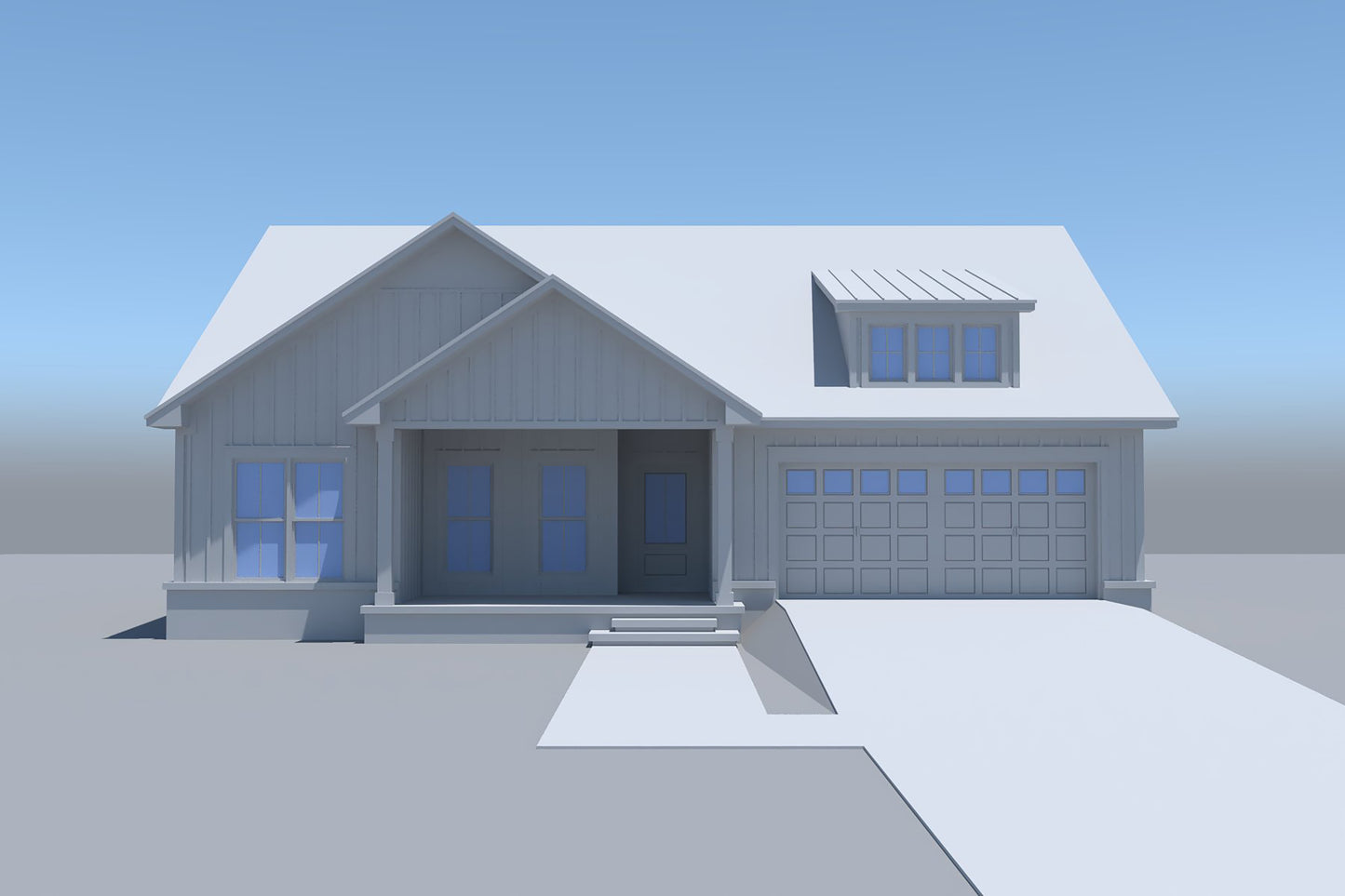 HPZ-26031 Maurice Farmhouse Plan