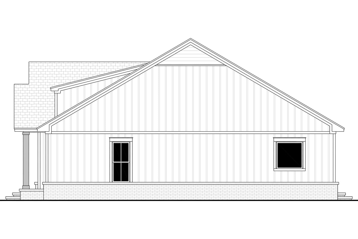 HPZ-26031 Maurice Farmhouse Plan