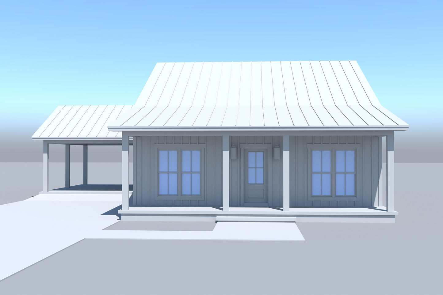 HPZ-26032 Sydney Farmhouse Plan