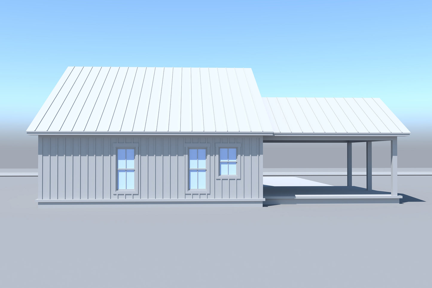 HPZ-26032 Sydney Farmhouse Plan