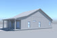 HPZ-26032 Sydney Farmhouse Plan