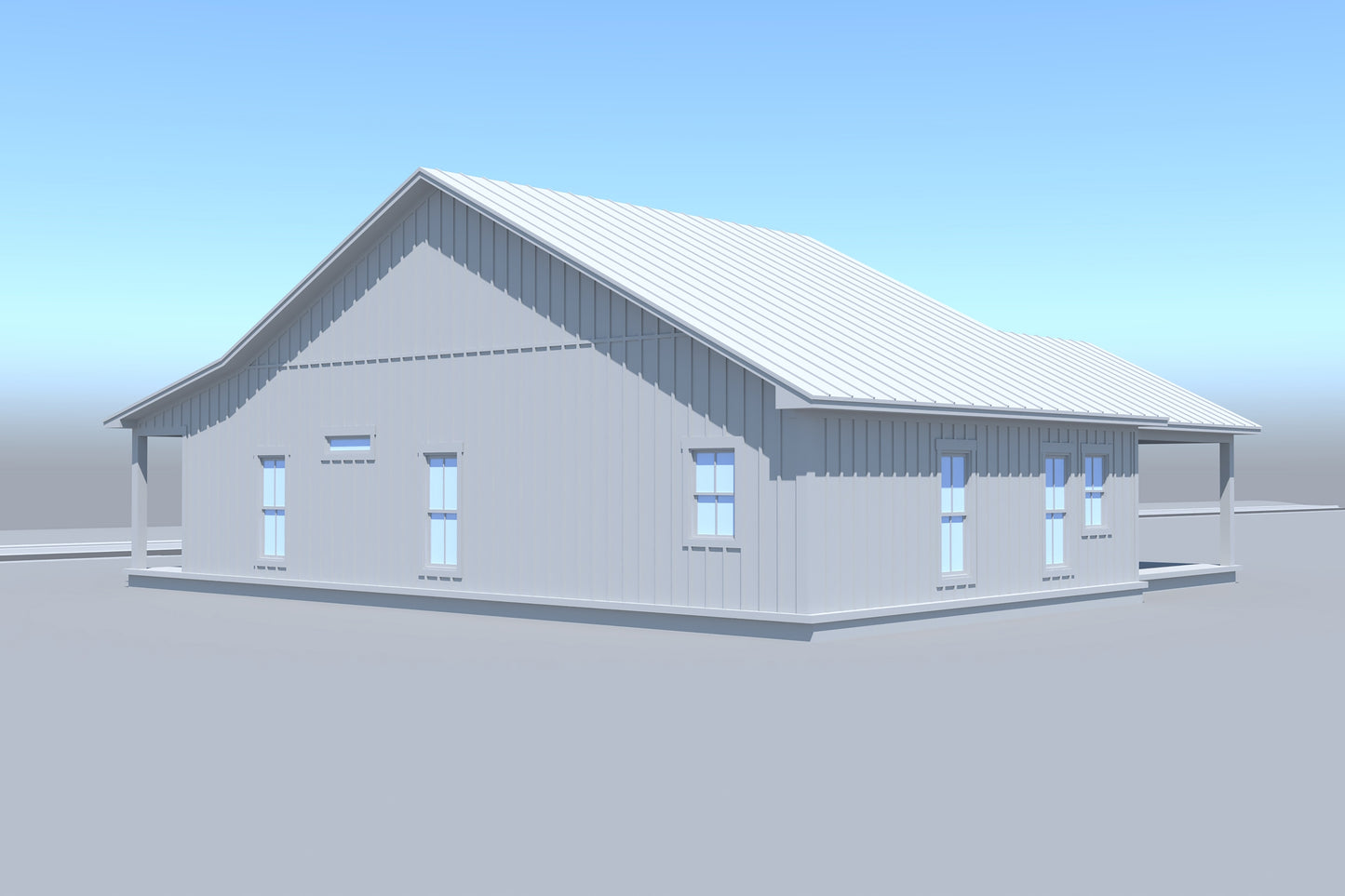 HPZ-26032 Sydney Farmhouse Plan