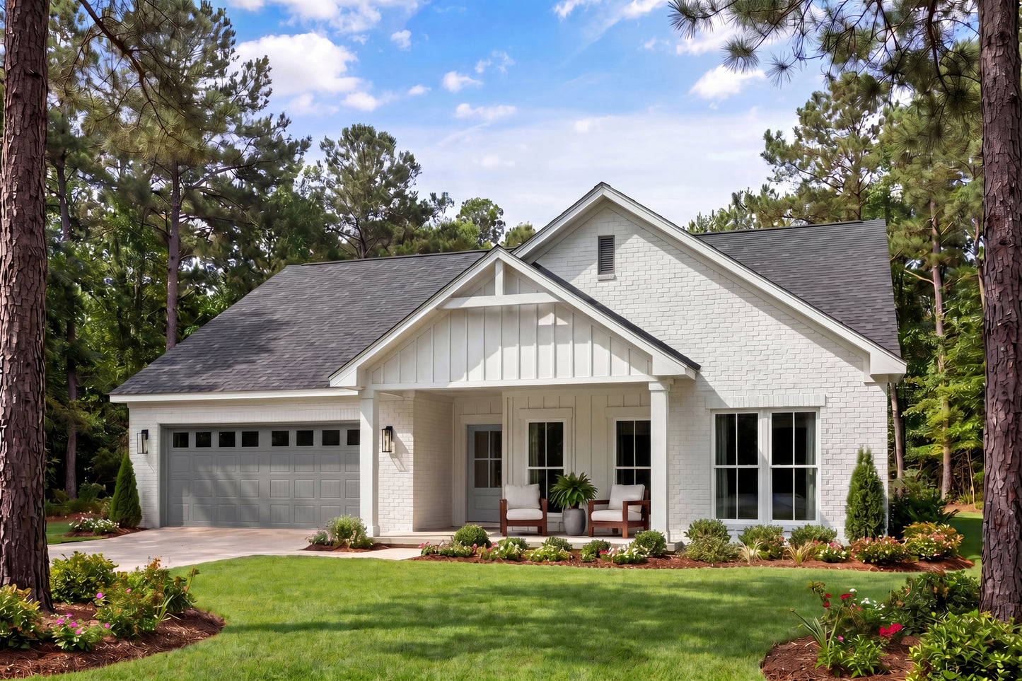 HPZ-26033 Larry Barndominium House Plan