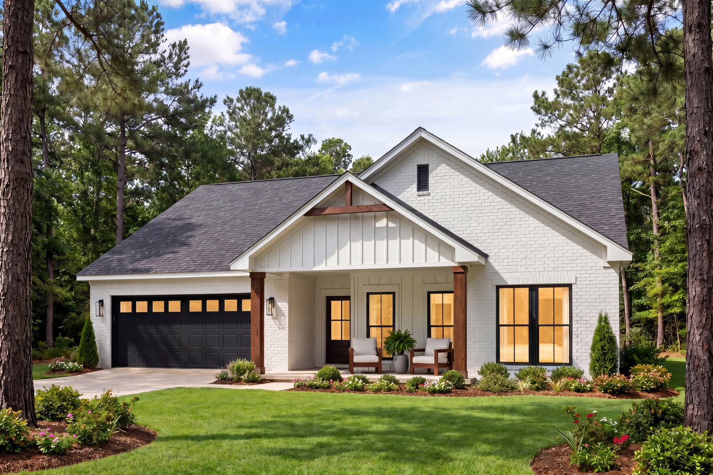 HPZ-26033 Larry Barndominium House Plan