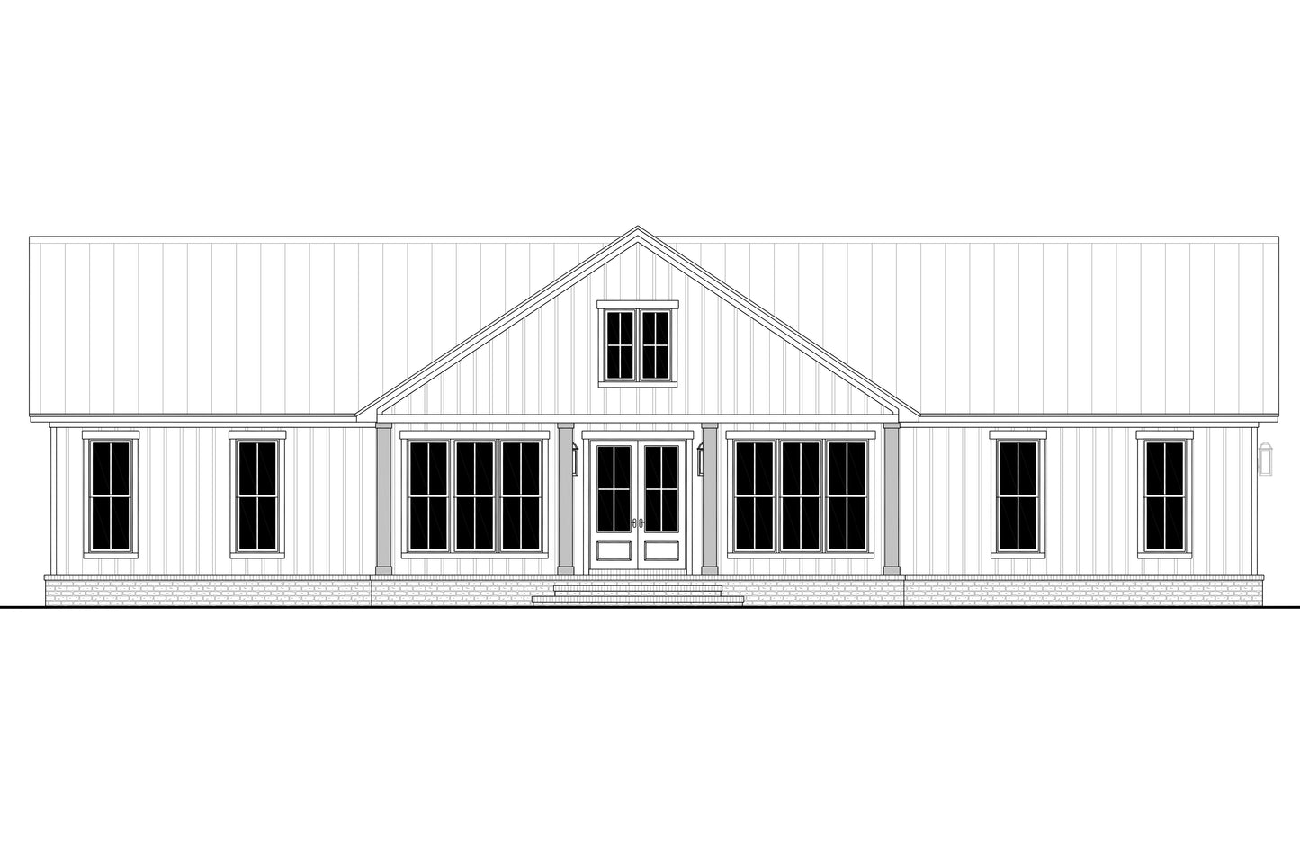 HPZ-26035 Eric Farmhouse Plan