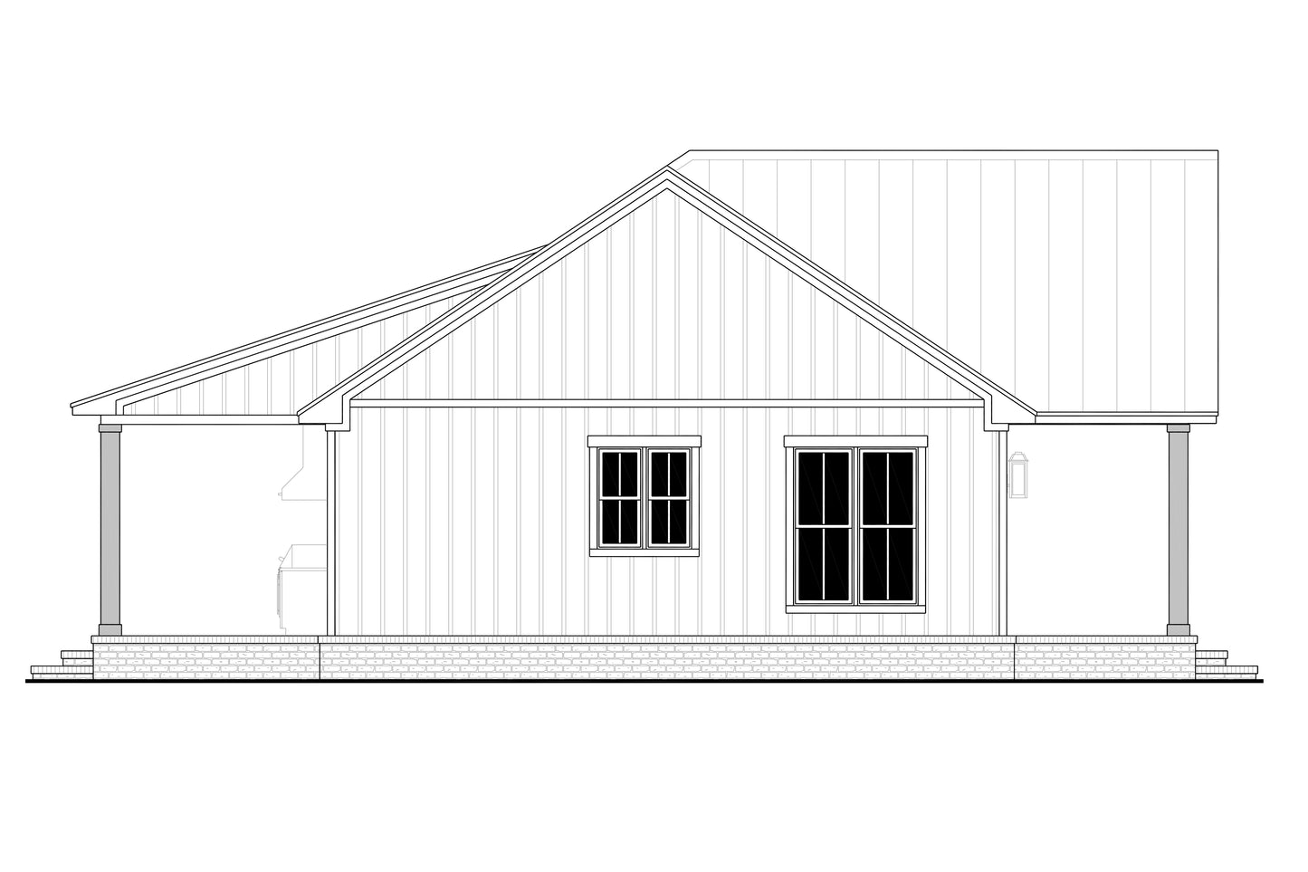 HPZ-26035 Eric Farmhouse Plan