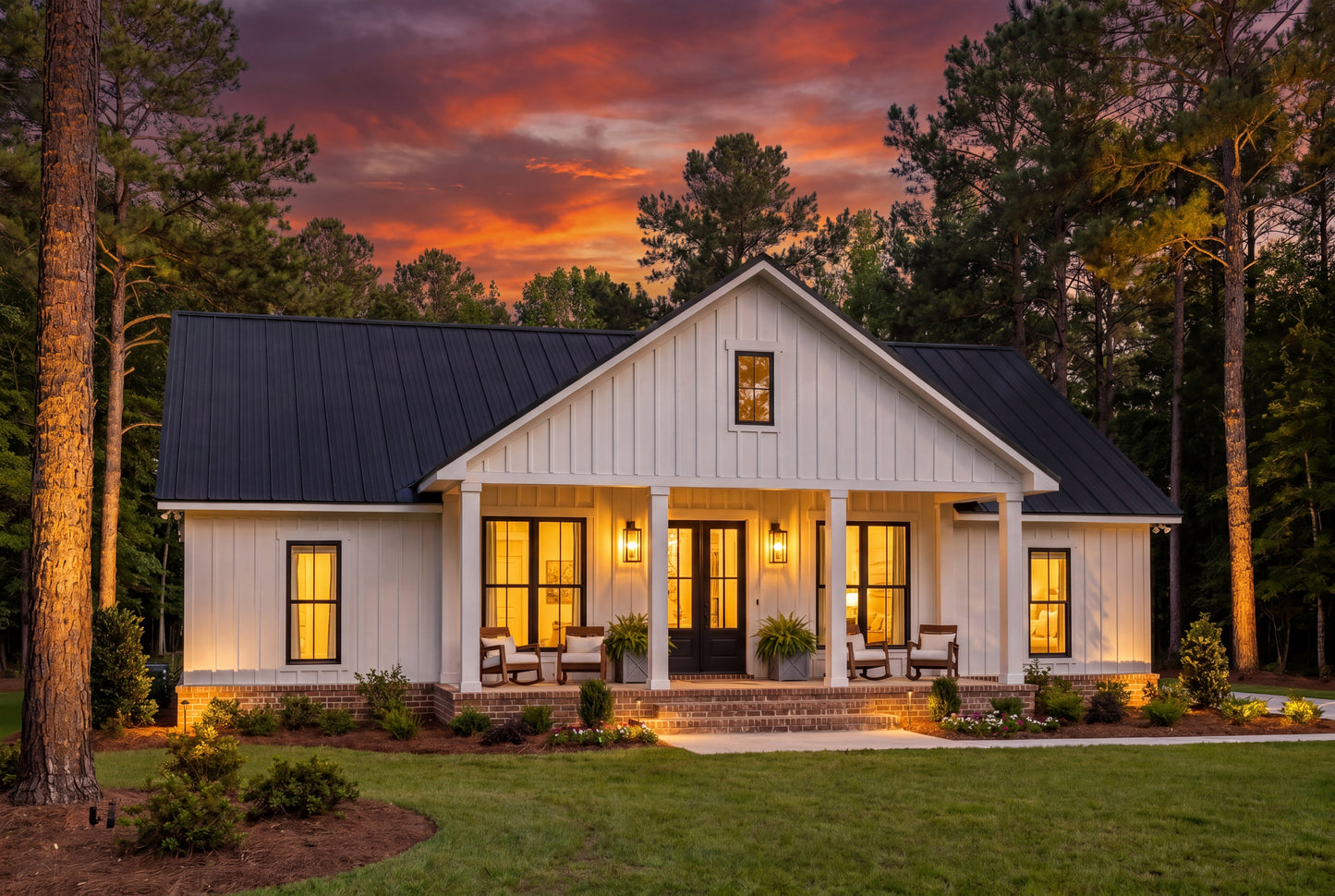 HPZ-26037 Zack Farmhouse Plan