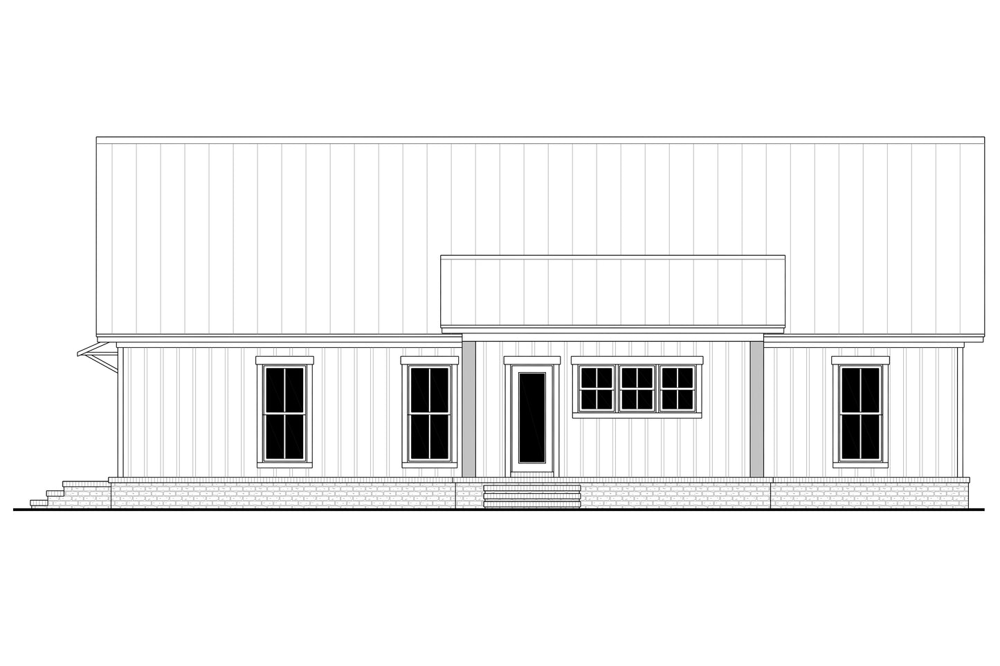 HPZ-26037 Zack Farmhouse Plan