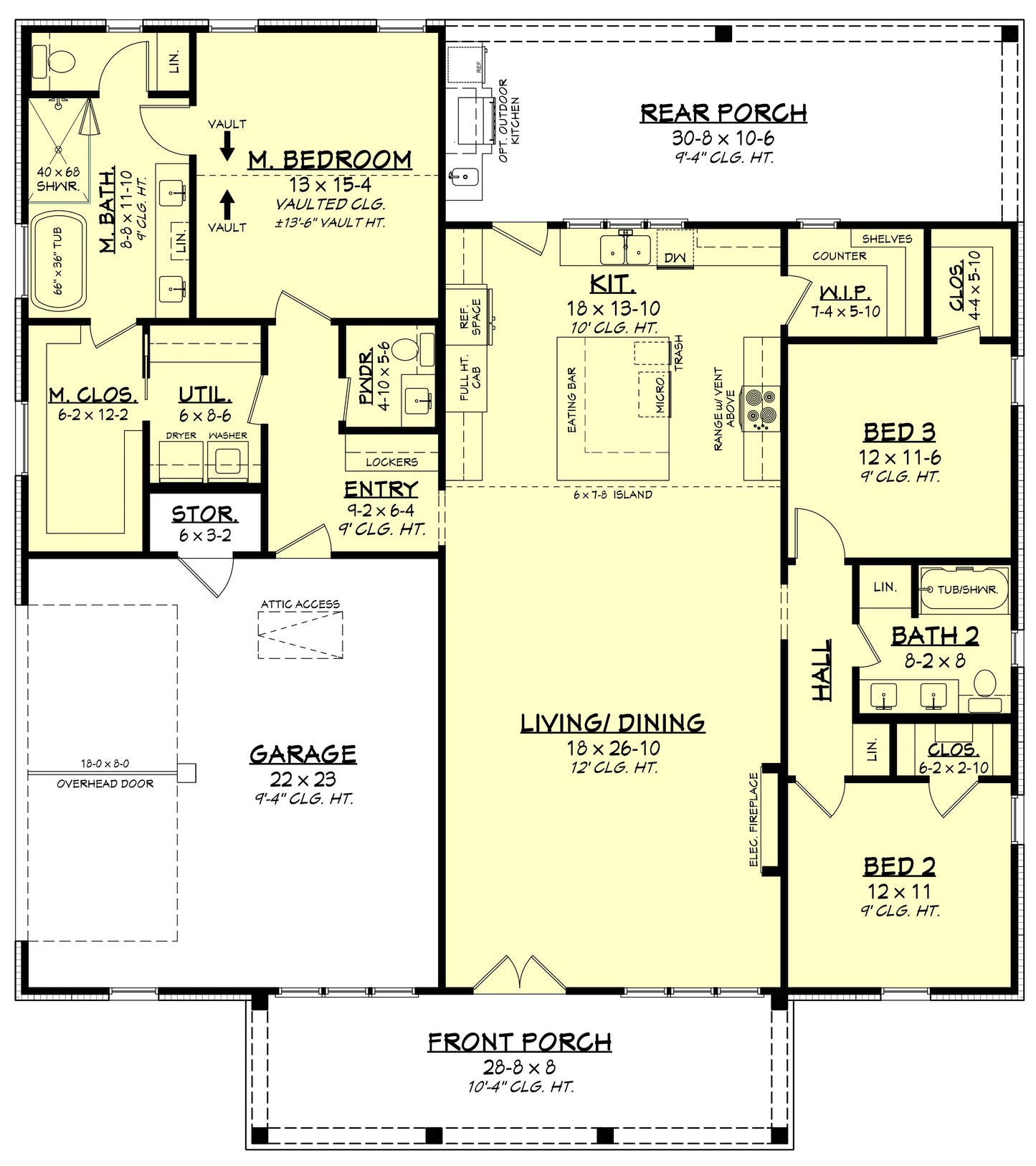 HPZ-26038 Natalie Farmhouse Plan
