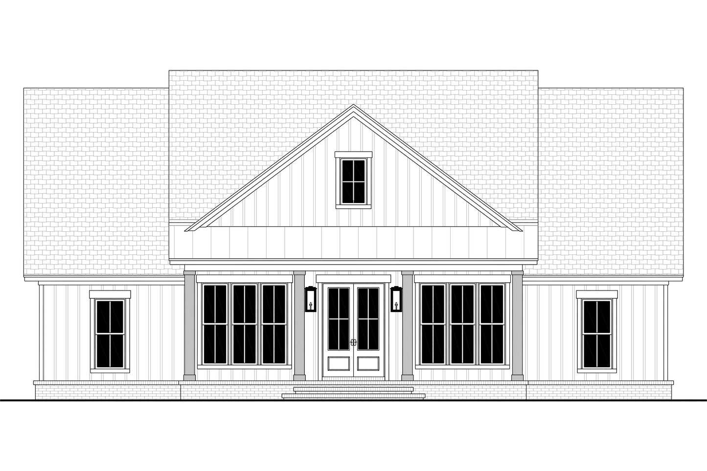 HPZ-26038 Natalie Farmhouse Plan