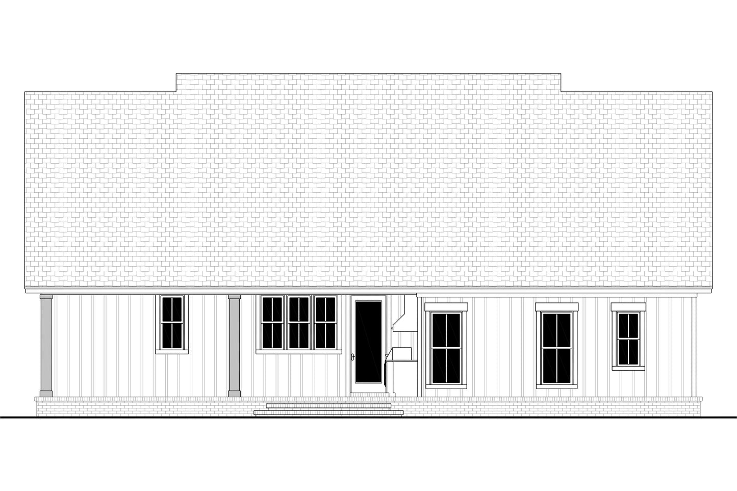 HPZ-26038 Natalie Farmhouse Plan