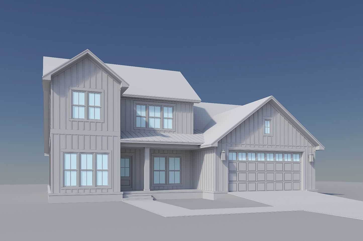 HPZ-26043 Justin Farmhouse Plan