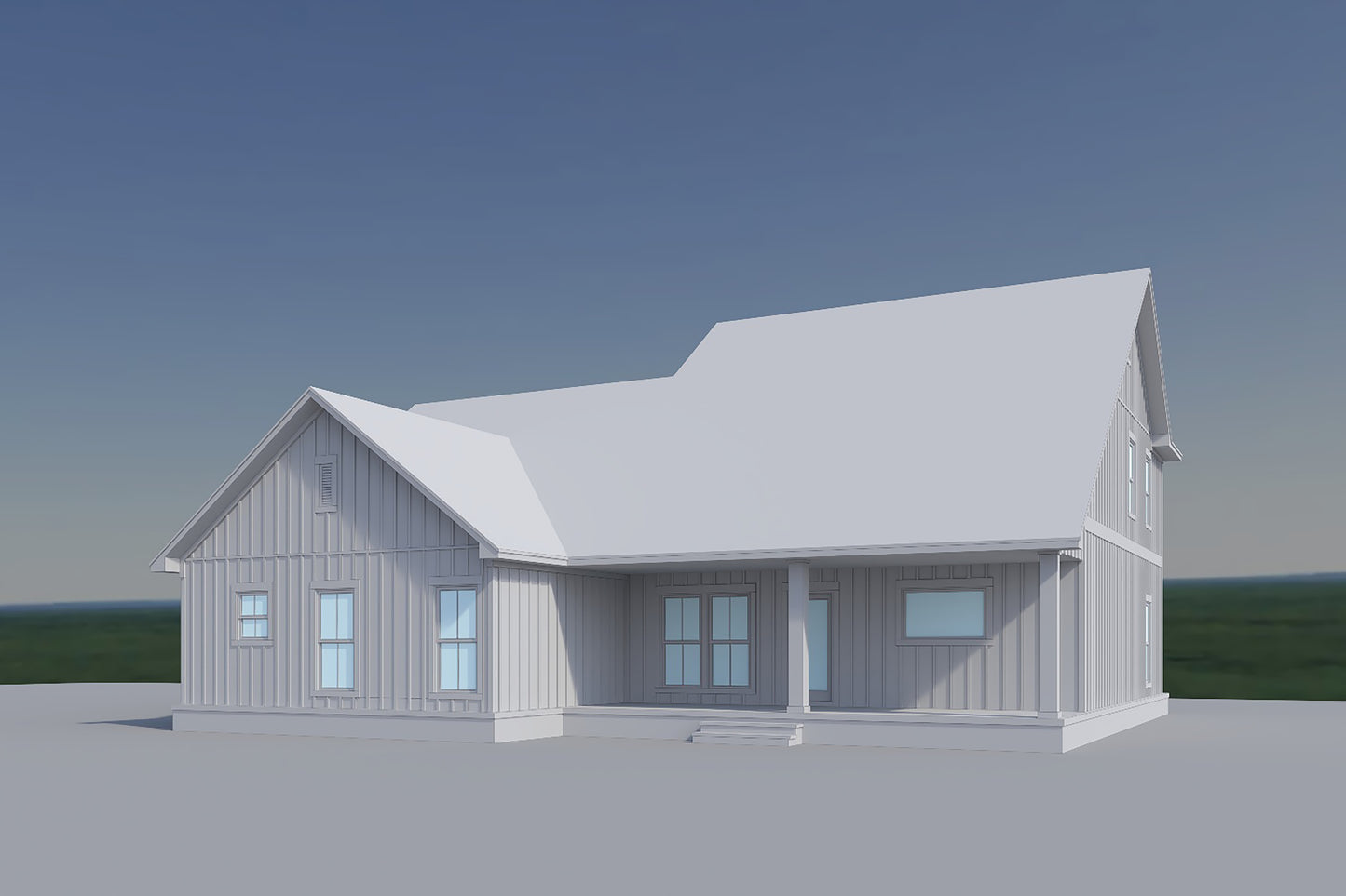 HPZ-26043 Justin Farmhouse Plan